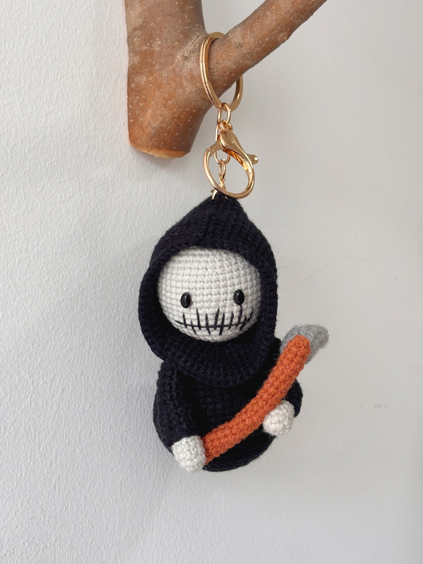 Crochet Grim Reaper Charm / Ornament