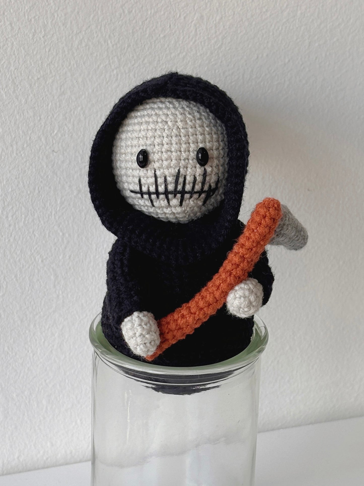 Crochet Grim Reaper Charm / Ornament