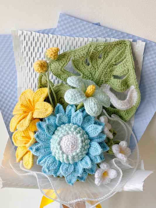 Blue Horizon Bloom - Crochera