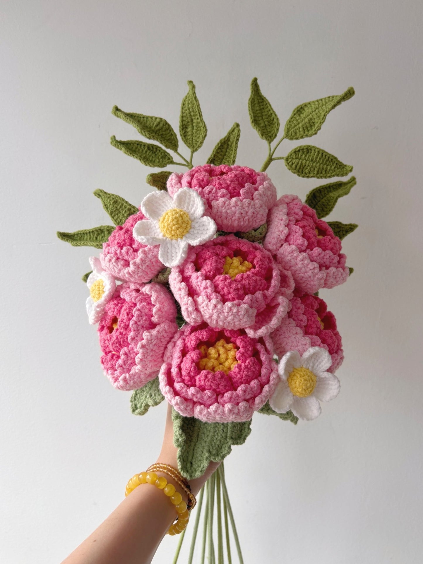 Blush Peony Reverie | Custom Bouquet - Crochera