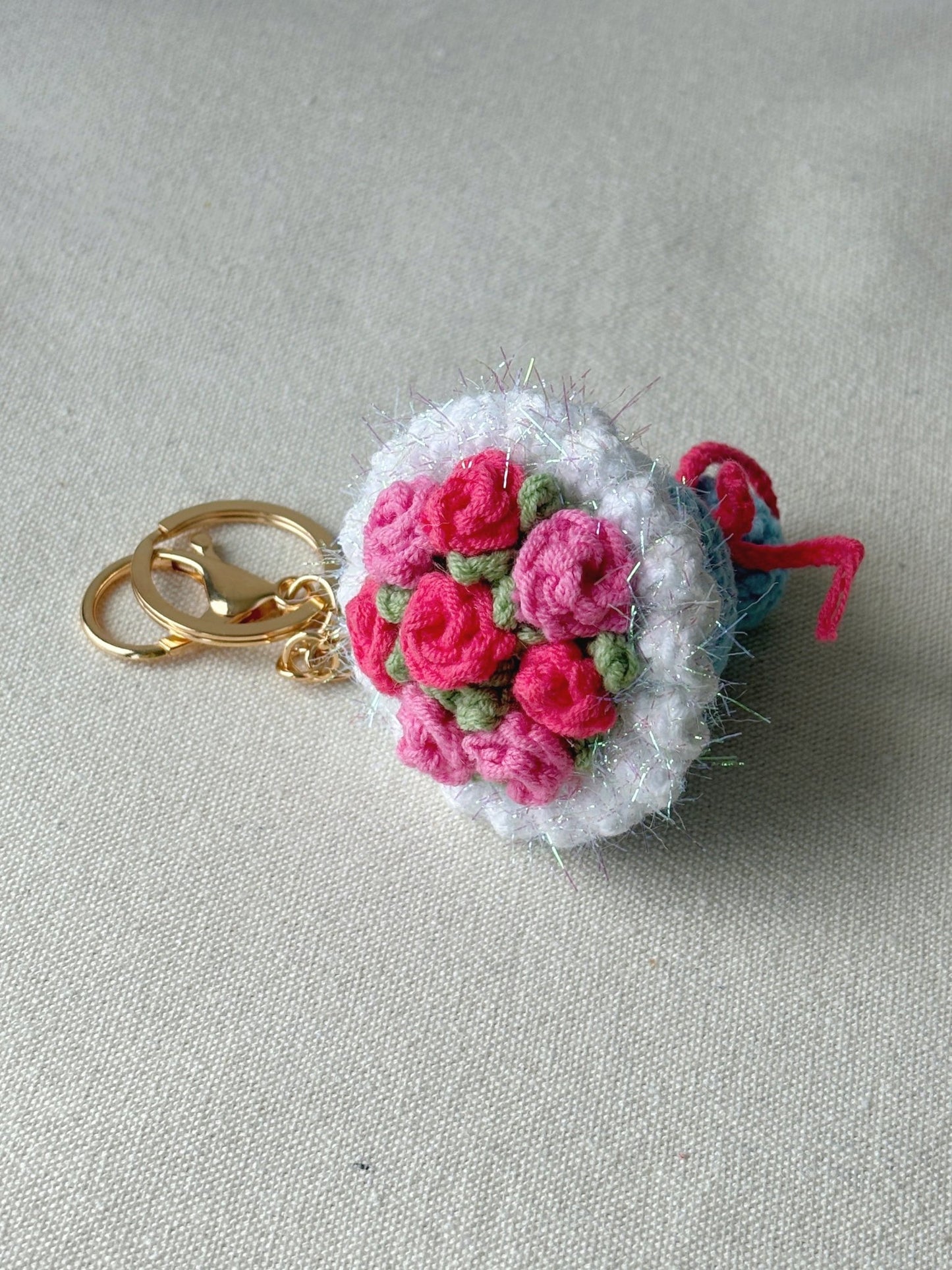 Crochet Mini Rose Bouquet - Crochera