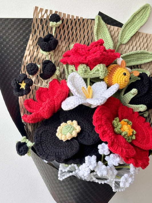 Ruby Night Bloom - Crochera