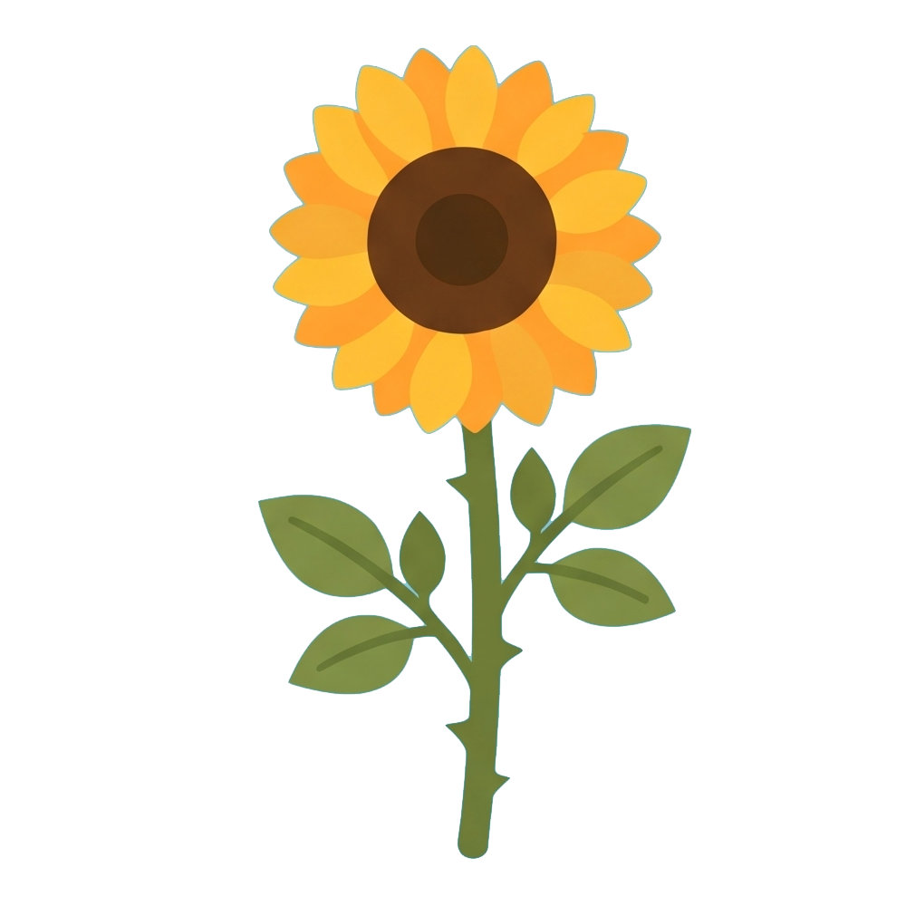 Sunflower - Crochera