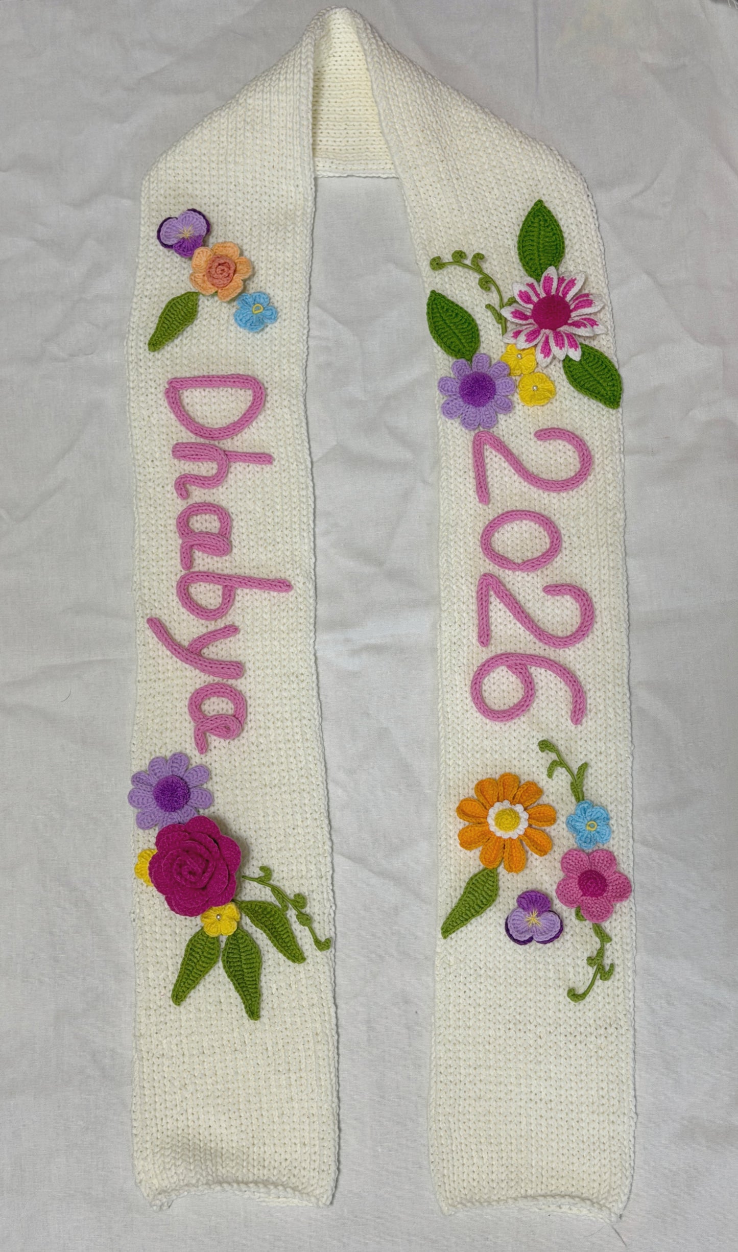Crochet Graduation Stole