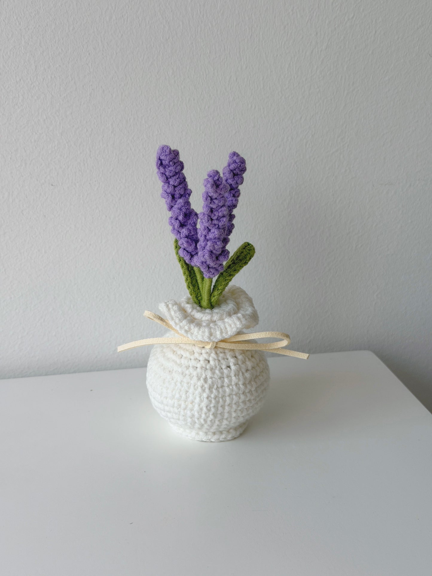 Crochet Lavender Potted Plant