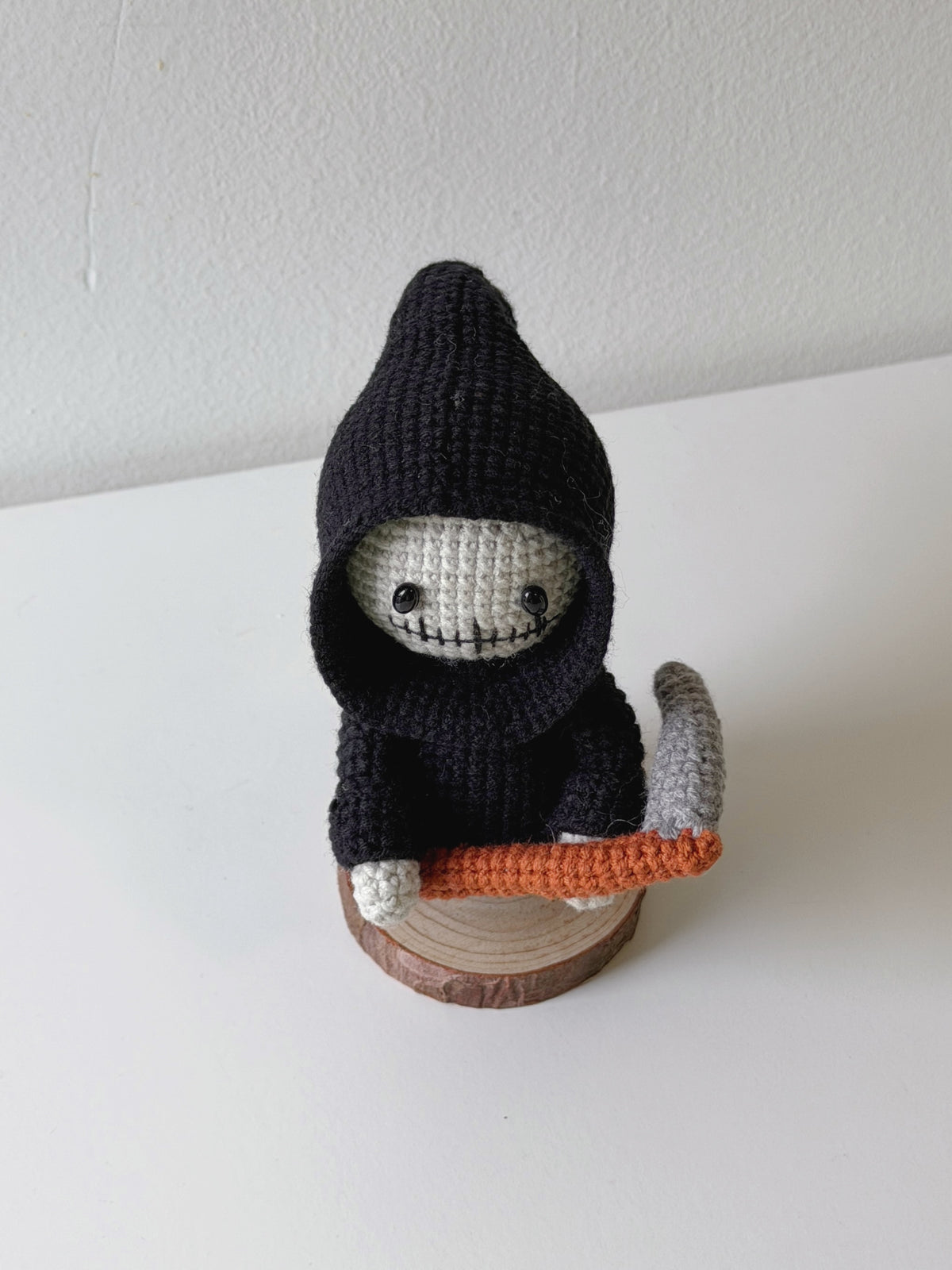 Crochet Grim Reaper Scythe Doll
