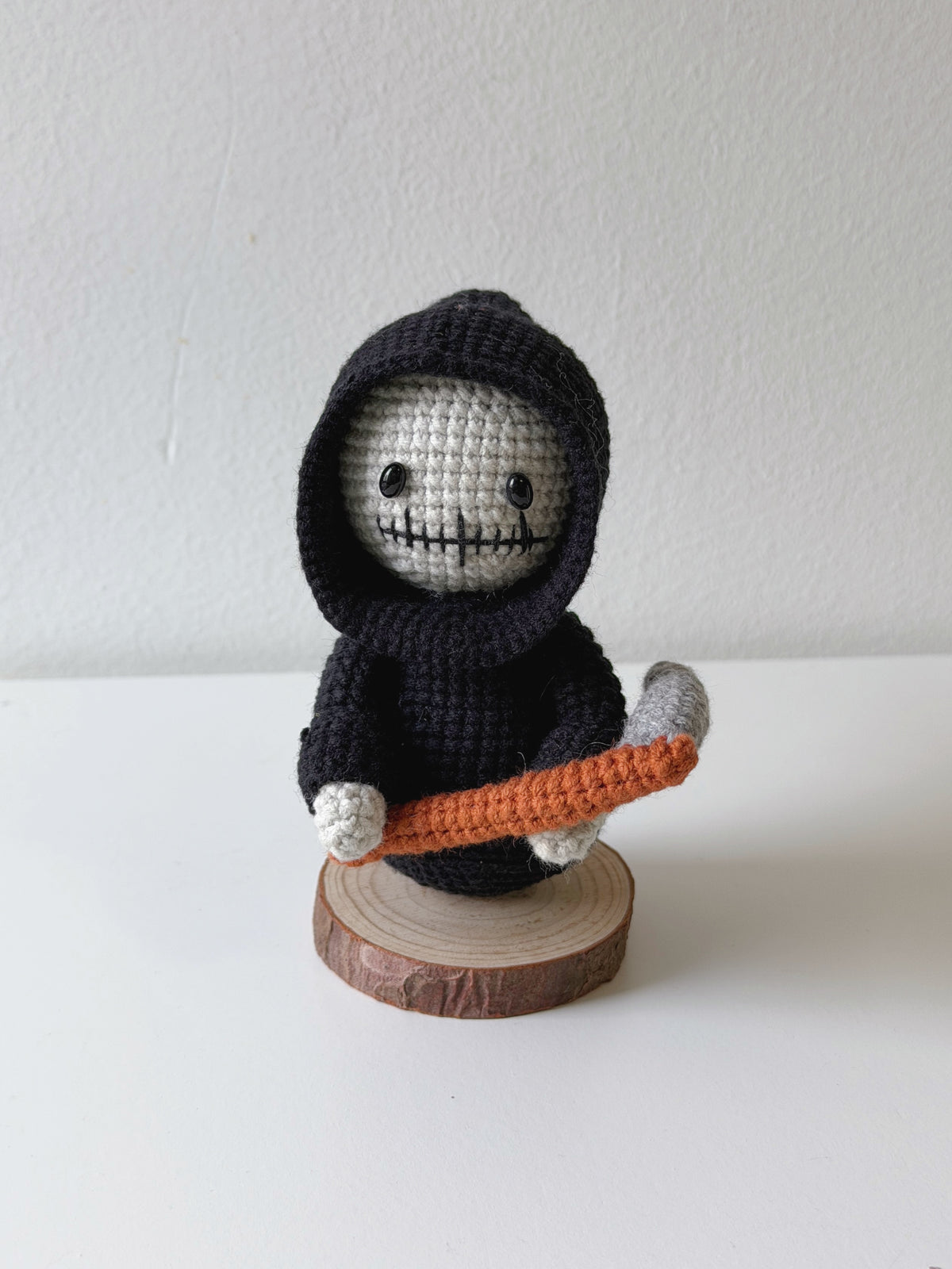 Crochet Grim Reaper Scythe Doll