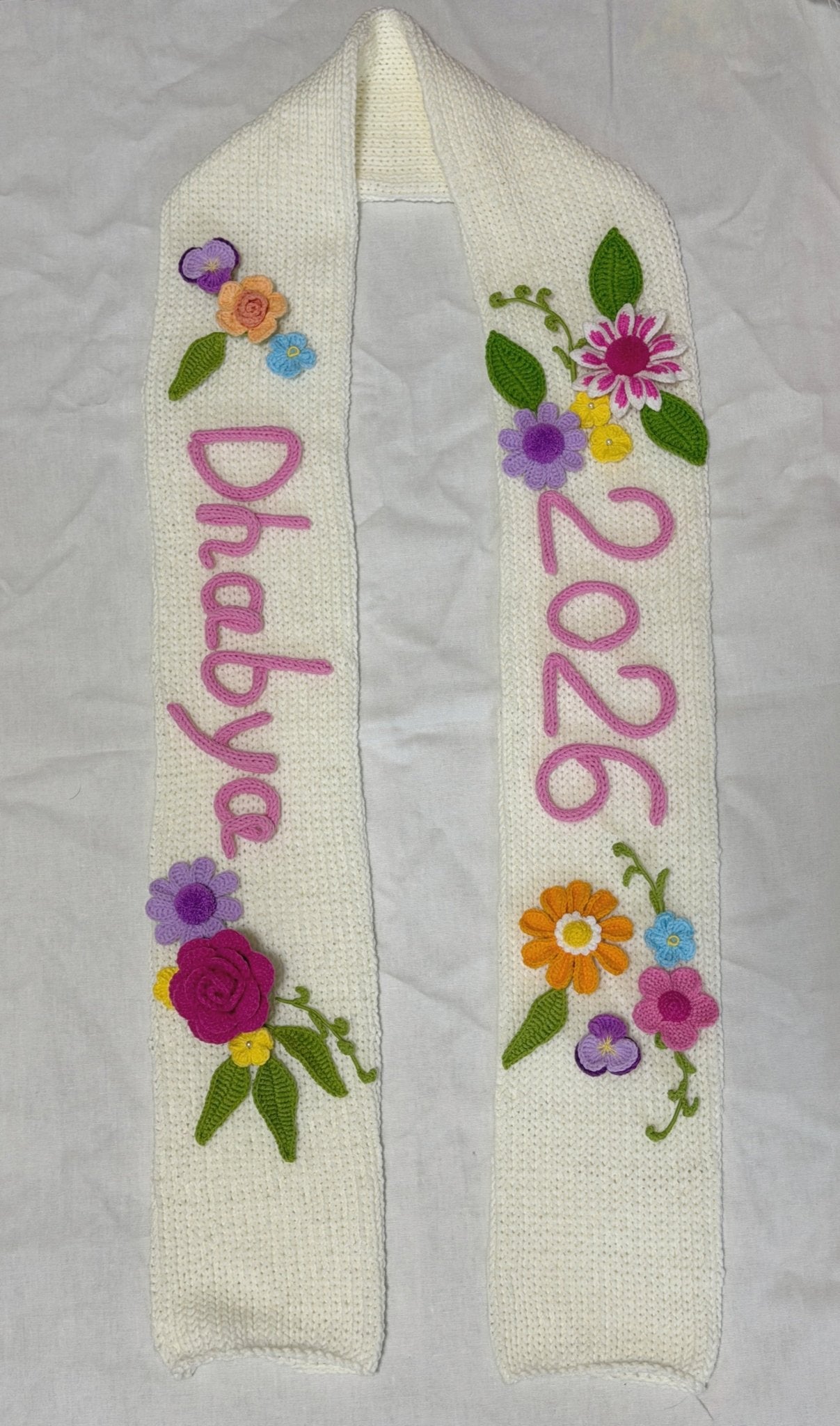 Crochet Graduation Stole - Crochera