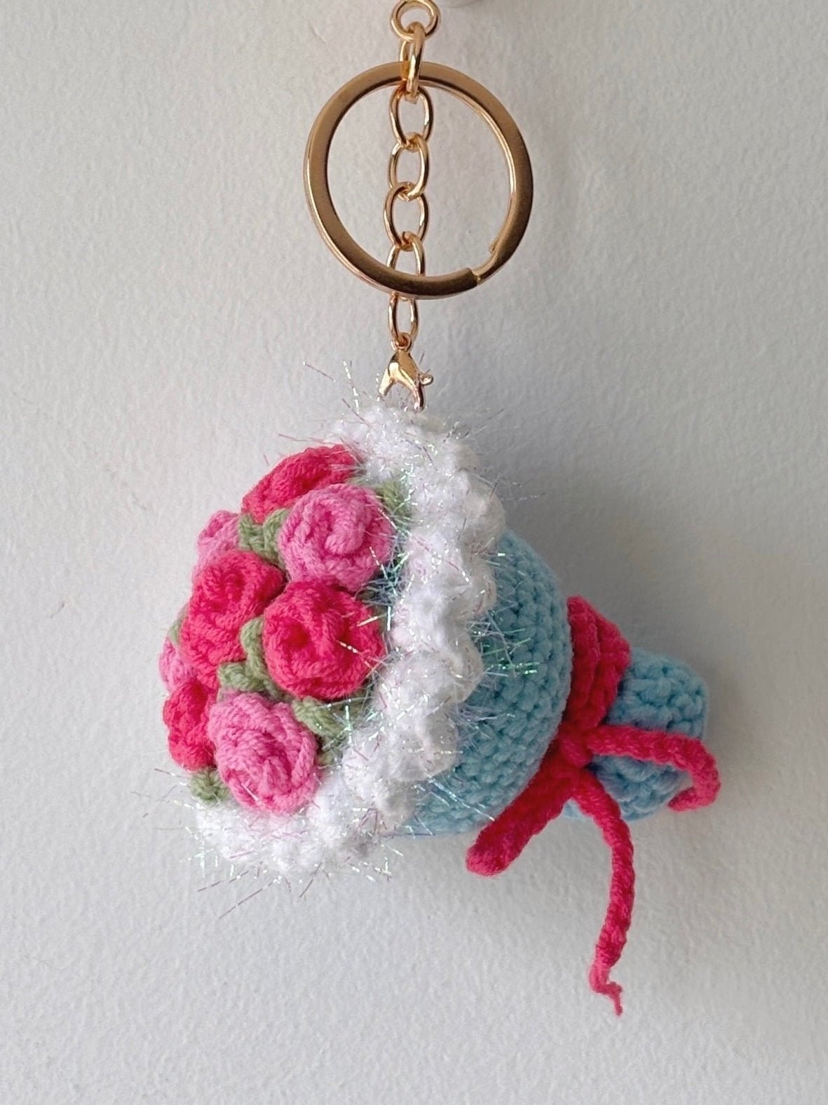 Crochet Mini Rose Bouquet - Crochera