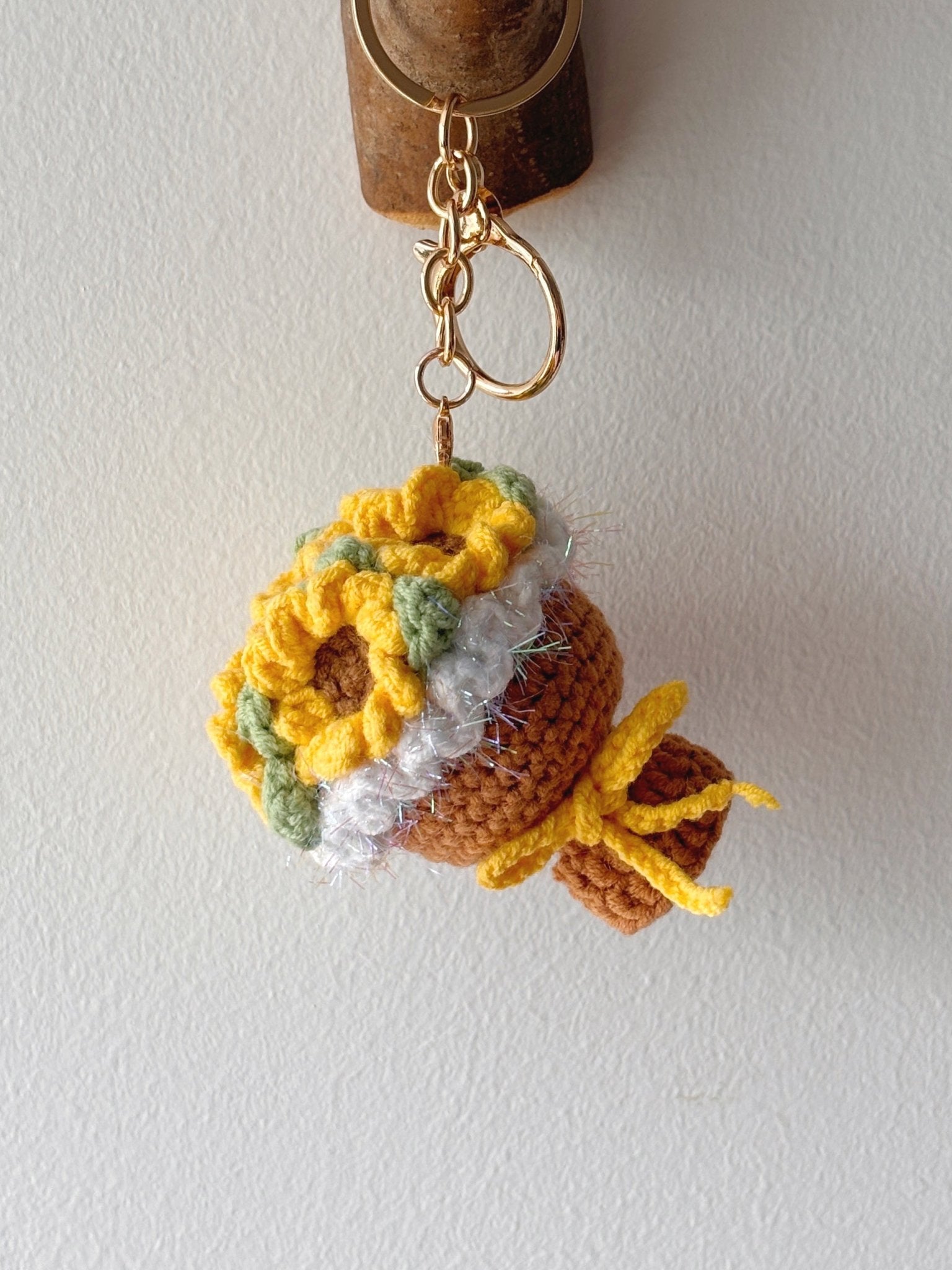 Crochet Mini Sunflower Bouquet - Crochera