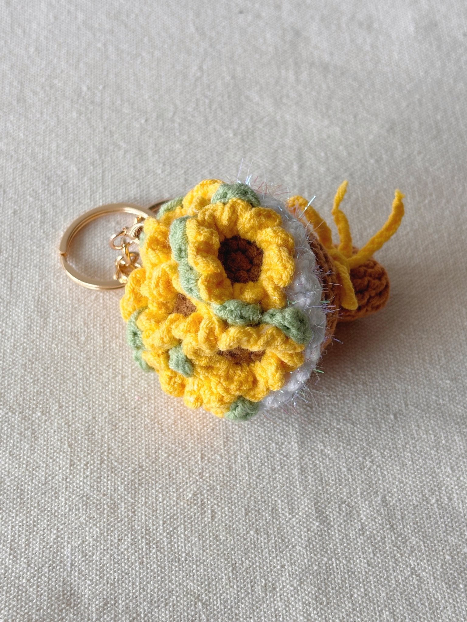 Crochet Mini Sunflower Bouquet - Crochera