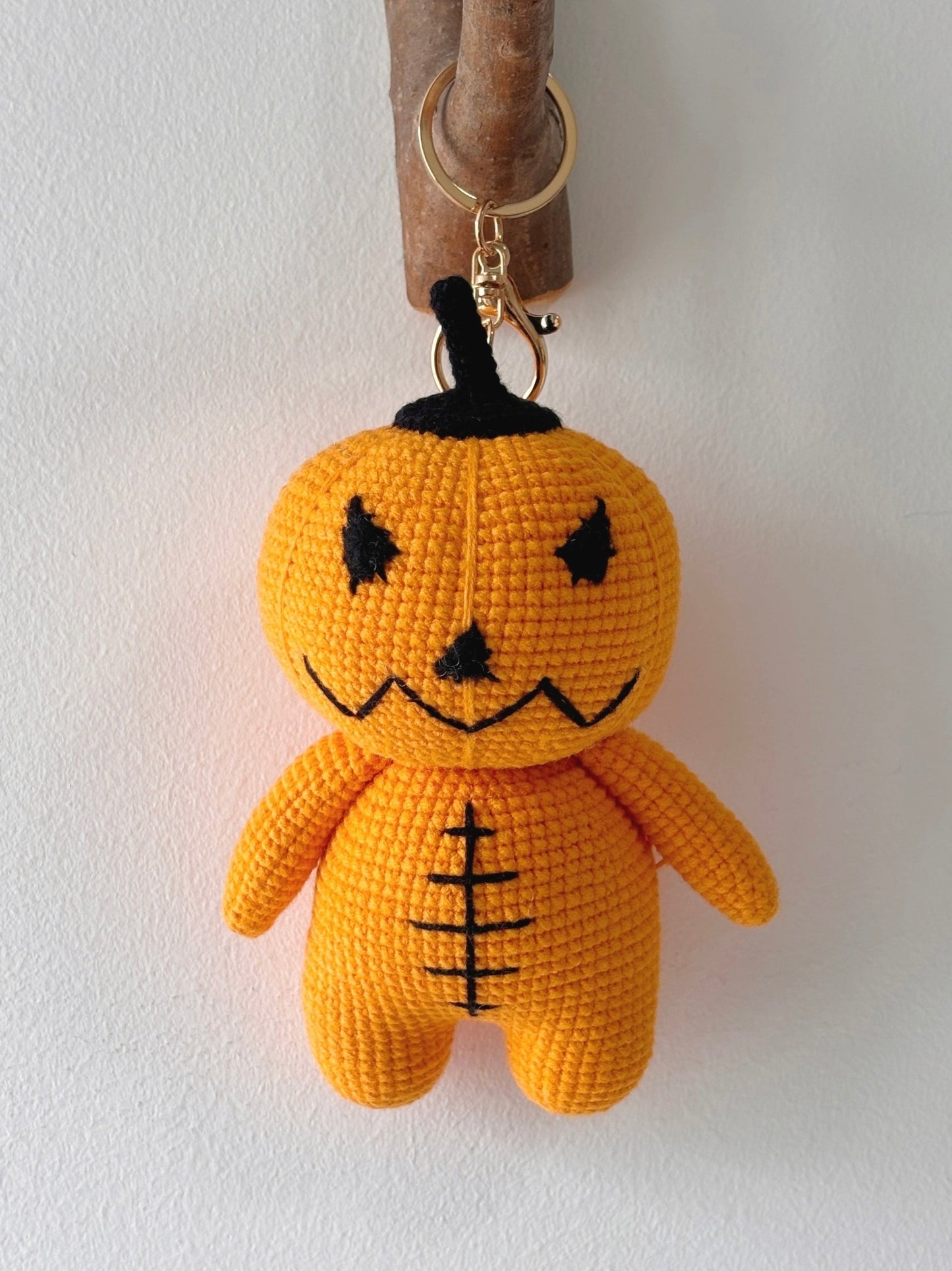 Crochet Pumpkin Jack - o’ - Lantern Doll - Crochera