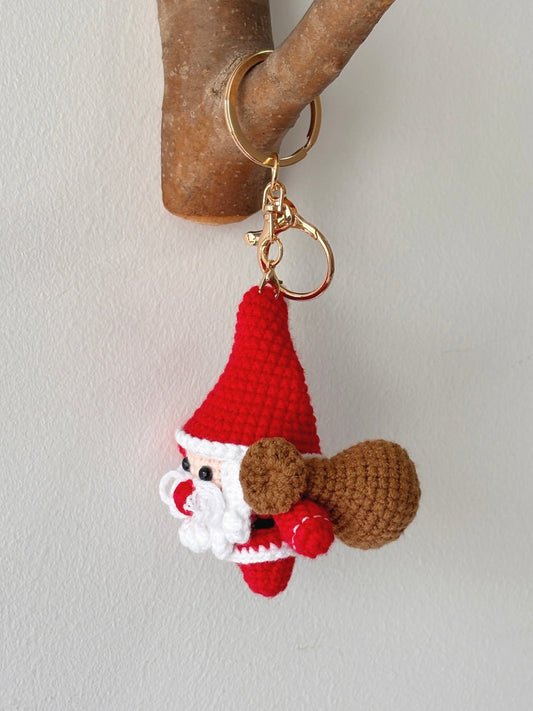 Crochet Santa Claus Charm / Ornament - Crochera