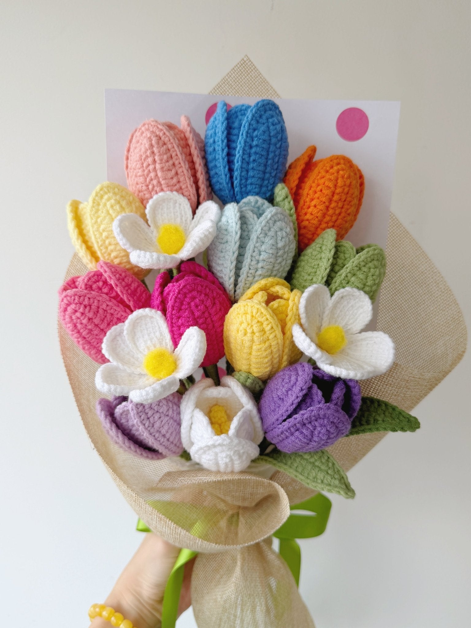 Rainbow Tulip - Crochera