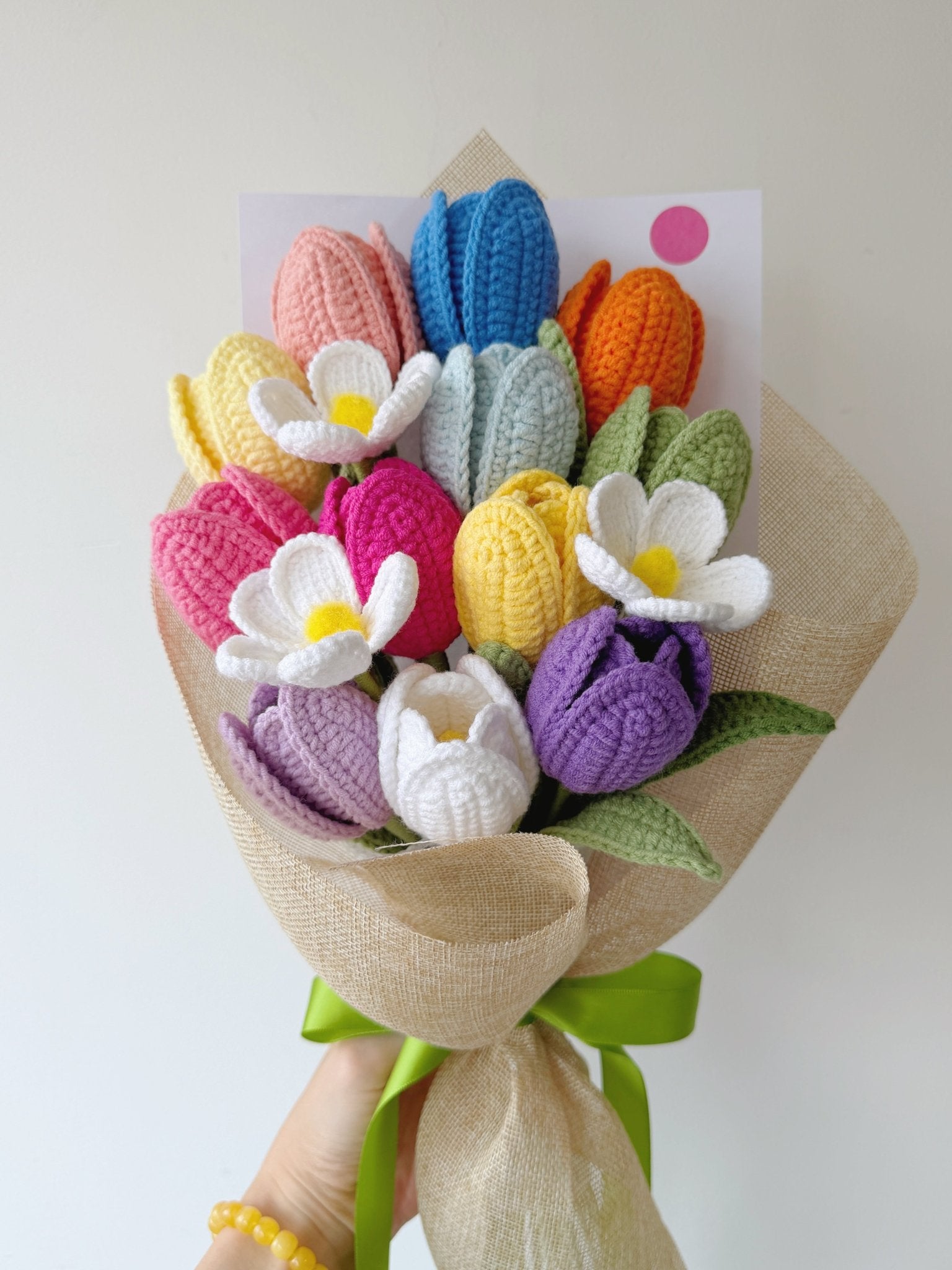 Rainbow Tulip - Crochera