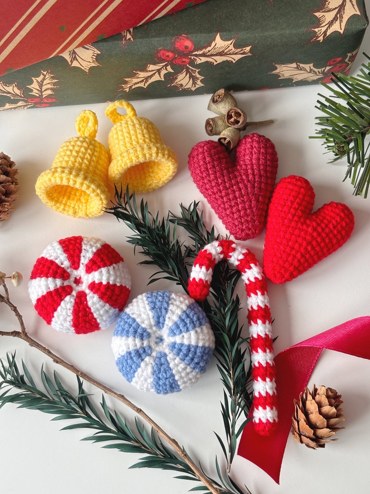 Yuletide Whimsy Wreath - Crochera