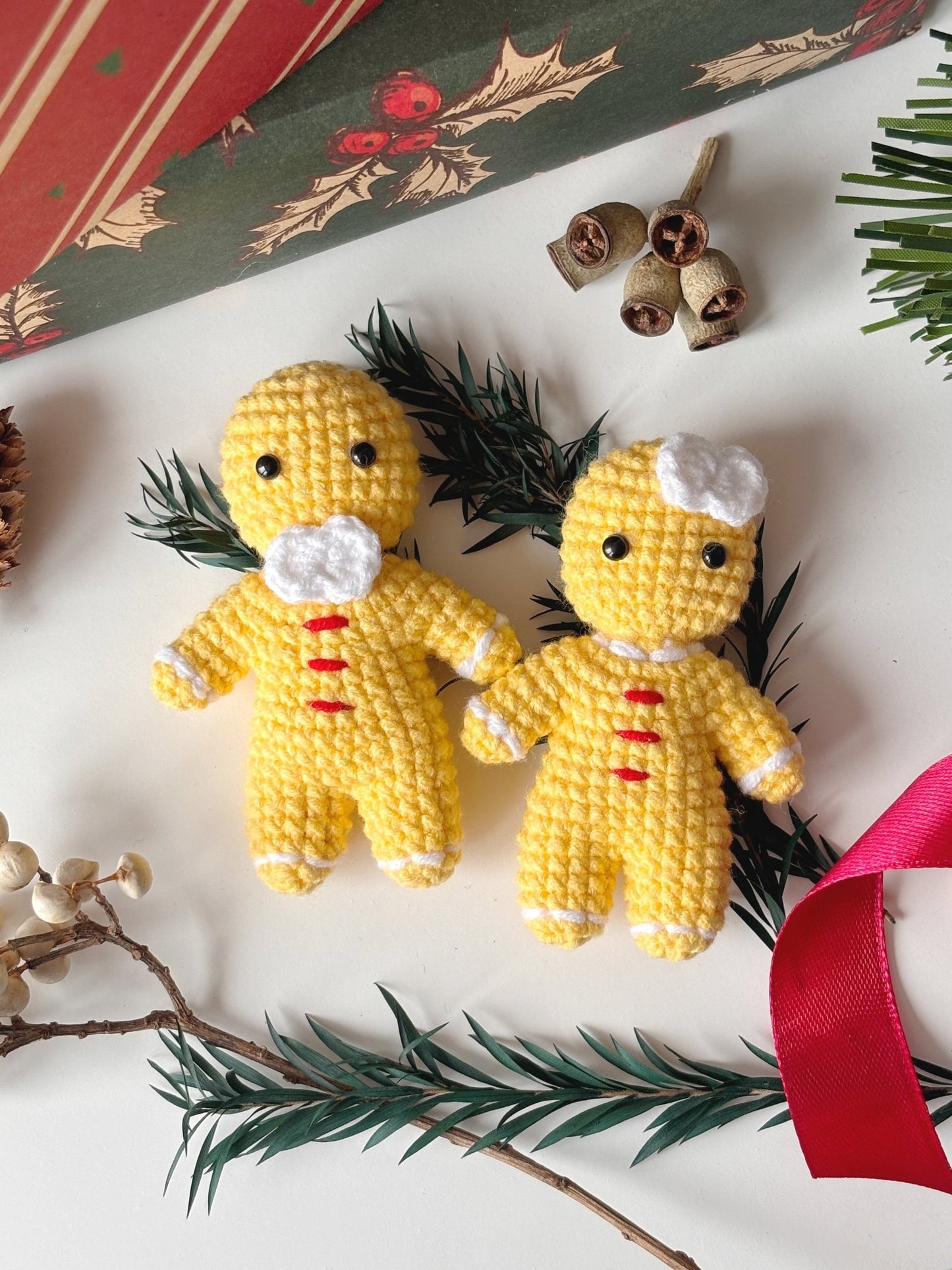 Yuletide Whimsy Wreath - Crochera